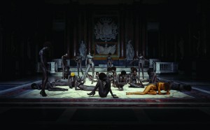 vanessa beecroft-vb48, 2001-palazzo ducale, genoa, italy-©vanessa beecroft 2017-photo Dusan Reljin