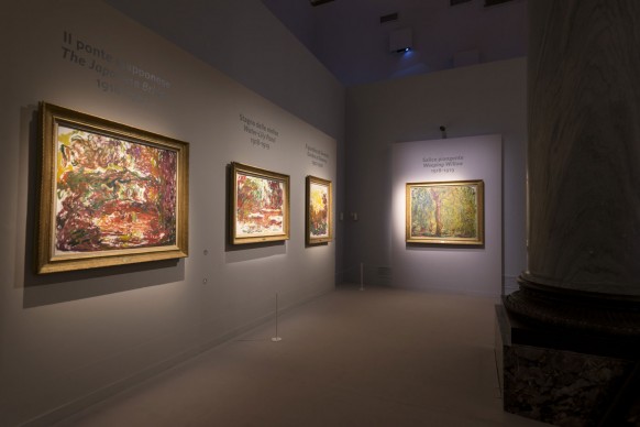 Veduta della mostra “Monet” in programma al Complesso del Vittoriano – Ala Brasini, Roma, dal 19 ottobre 2017 all’11 febbraio 2018. Photo by Iskra Coronelli per Arthemisia