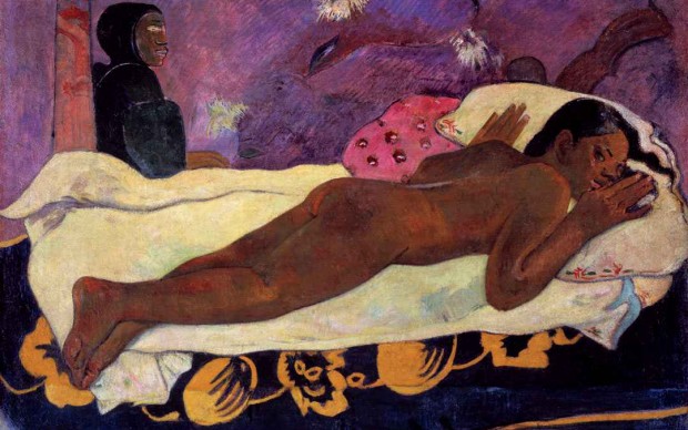 Paul Gauguin, L'esprit des morts veille (Manaò tupapau), 1892