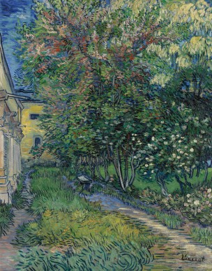Vincent van Gogh, Il giardino dell'ospedale a Saint-Rémy, 1889, Otterlo, Kröller-Müller Museum