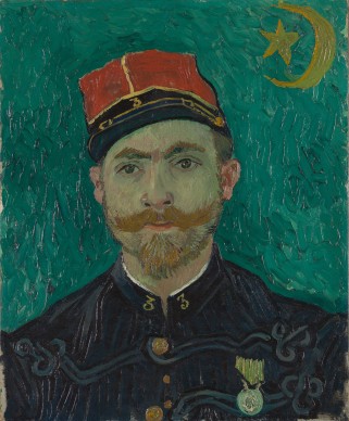 Vincent van Gogh, Ritratto del sottotenente Milliet (L'amante), 1888, Otterlo, Kröller-Müller Museum, The Netherlands