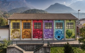 Wall in Art 2017. Art of Sool, Evoolution, Niardo, 2017. Ph Davide Bassanesi