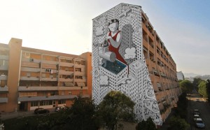 Millo, Dream, Pescara - Quartiere Fontanelle, 2017. Photo by Collettivo Pepe