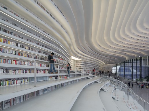 Tianjin Binhai Library by MVRDV - Courtesy Photo Ossip van Duivenbode