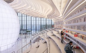 Tianjin Binhai Library by MVRDV - Courtesy Photo Ossip van Duivenbode