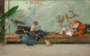 Mariano Fortuny, The Painter's Children in the Japanese Room, 1874, Madrid, Museo Nacional del Prado