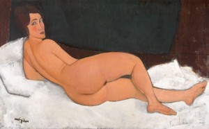 Amedeo Modigliani, Nudo, 1917, collezione privata