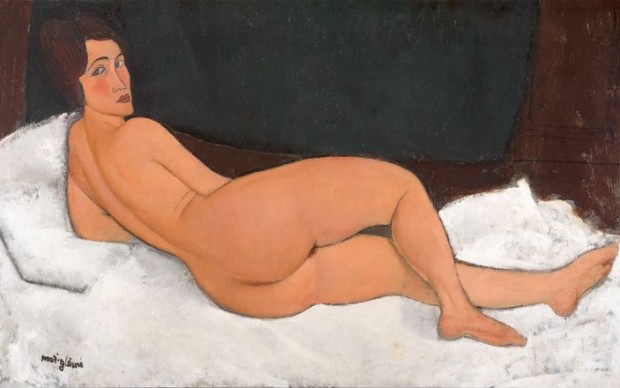 Amedeo Modigliani, Nudo, 1917, collezione privata