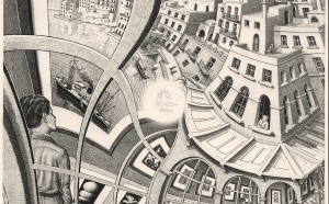 Maurits Cornelis Escher Galería de grabados 1956 Litgrafía, 31,9x31,7 cmo The Escher Foundation Collection All M.C. Escher works © 2017 The M.C. Escher Company. All rights reserved