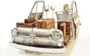 Gianni De Paoli, parte dello Special Sculpture Project durante HIT PARADE. The top biennal selection exhibit Paratissima 2016 | 2017, MAUTO – Museo Nazionale dell’Automobile di Torino