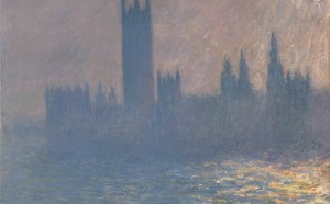 Claude Monet, Houses of Parliament, Sunlight Effect, 1903, Brooklyn Museum of Art, New York