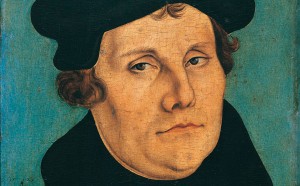 Lucas Cranach il Vecchio, bottega, Ritratto di Martin Lutero, 1529, Firenze, Gallerie degli Uffizi, Galleria delle Statue e delle Pitture