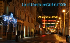 Luigi Mainolfi - Luì e l’arte di andare nel bosco - via Lagrange Miniraduno luci d'artista