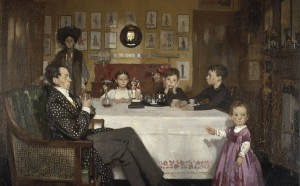 William Orpen A Bloomsbury Family, 1907 Oil on canvas 86.5 cm Scottish National Gallery (GMA 881) © National Galleries of Scotland