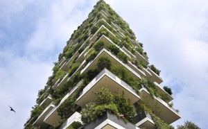 Vertical Forest, Milan, Italy_ Courtesy of Boeri Studio (Stefano Boeri, Gianandrea Barreca, Giovanni La Varra) with Studio Emanuela Borio and Laura Gatti_ 2014 © Paolo Rosselli