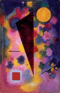 Wassily Kandinsky, Bunter Mitklang (Résonance multicolore), 1928, Paris, Centre Pompidou - Musée national d'art moderne - Centre de création industrielle ©Centre Pompidou, MNAM-CCI, Dist. RMN-Grand Palais /Droits réservés