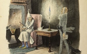 Charles Dickens, Canto di Natale, illustrazione di John Leech, 1843