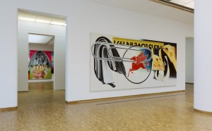 Installation view "James Rosenquist: Painting as Immersion”, Museum Ludwig, Cologne, Photo: Rheinisches Bildarchiv Köln, Cologne/ Rico Burgmann