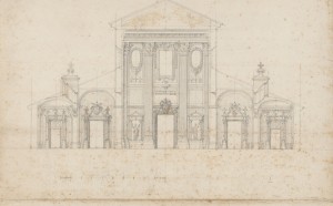 Francesco Borromini disegno architettura barocco