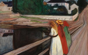 Edvard Munch, The Girls on the Bridge, photo by The National Museum - Børre Høstland