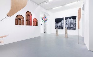 Exhibition view di To Keep At Bay, Galleria Bianconi - Milano, 2018 Photo Tiziano Doria