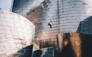 Folding Gravity Guggenheim Bilbao