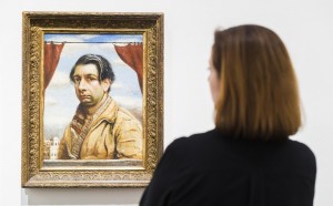 Sogno o realtà. Il mondo di Giorgio de Chirico. Installation view at Caixaforum, Madrid 2017