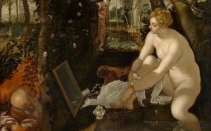 Tintoretto, Susanna e i Vecchioni, KHM Vienna