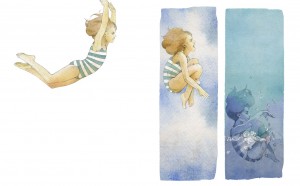 Valentina Malgarise, Tuffati! - I colori del sacro. IL CORPO. Nona rassegna internazionale di illustrazione, 2018