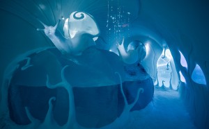 ICEHOTEL 28, 2017-2018 Art Suite Ground Rules. Design Carl Wellander & Ulrika Tallving. Photo Asaf Kliger. © ICEHOTEL. www.icehotel.com