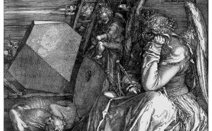 Albrecht Dürer, La Melancolia (Melencolia I), 1514 Tecnica: incisione a bulino. Londra, National Gallery - Courtesy Otto Schafer Stiftung der Stadt Schweinfurt