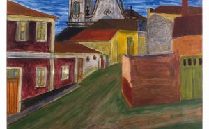 Alfredo Volpi - Paisagem Itanhaém