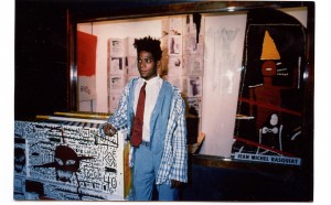 Jean-Michel Basquiat at Area, New York, 1984, Courtesy Jennifer Goode