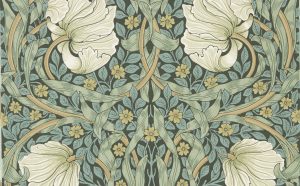 2 / 5 William Morris, Jeffrey & Co., Morris & Co. Pimpernell Wallpaper, c. 1876 © Morris & Co.