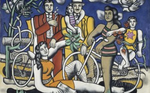 Fernand Léger, Les Loisirs-Hommage à Louis David , 1948 - 1949 Huile sur toile, 154 x 185 cm Centre Pompidou, Musée national d’art moderne - Centre de création industrielle © Centre Pompidou, MNAM-CCI/Jean-François Tomasian/Dist. RMN-GP © Adagp, Paris, 2016