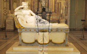 Liu Bolin, Paolina Borghese Bonaparte, Galleria Borghese, Roma