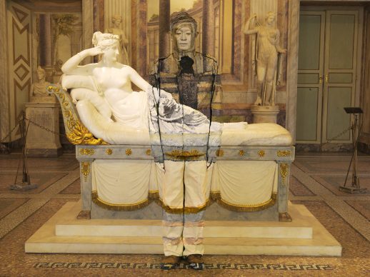 Liu Bolin, Paolina Borghese Bonaparte, Galleria Borghese, Roma