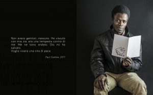 Io sono-I am, Paul @ Luisa Menazzi Moretti, 2017