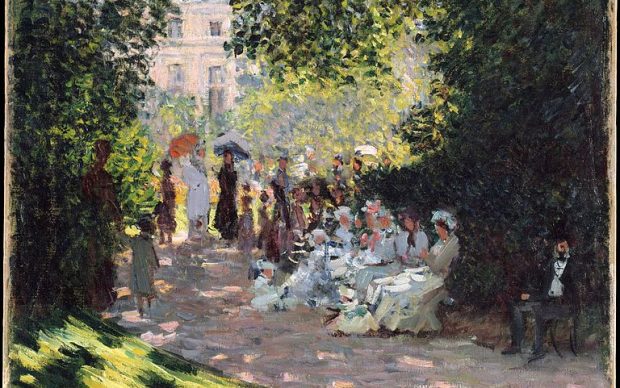 Claude Monet (French, 1840–1926). The Parc Monceau (detail), 1878. Oil on canvas. The Metropolitan Museum of Art, New York, The Mr. and Mrs. Henry Ittleson Jr. Purchase Fund, 1959 (59.142)