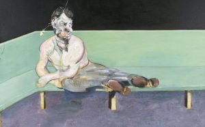 Study for Portrait of Lucian Freud, 1964 (oil on canvas)