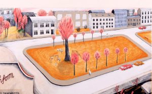 Bologna, Mostra degli Illustratori 2018: l'opera di Kulhmann Catherine - Germania