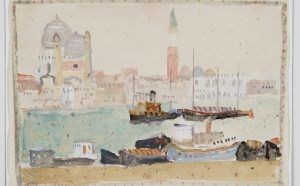 Zoran Music, acquerello, 1948