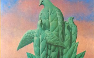 René Magritte The Natural Graces, 1964 Oil on canvas, 55.5 x 46.5 cm Kunsthaus Zürich, donated by Walter Haefner, 1993 © 2018 ProLitteris, Zurich