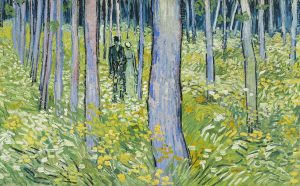 Vincent van Gogh, Undergrowth with Two Figures, 1890 Cincinnati Art Museum, Bequest of Mary E. Johnston, 1967