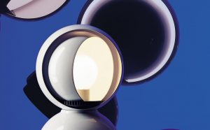 Artemide, Eclisse, White 02. Photo Miro Zagnoli