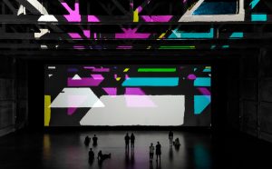 Olafur Eliasson, Reality projector, Marciano Art Foundation - Theater Gallery. Photo by Joshua White-JWPictures.com