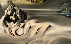 Óscar DOMÍNGUEZ 1906 - 1957 Paysage cosmique, 1938 - 1939