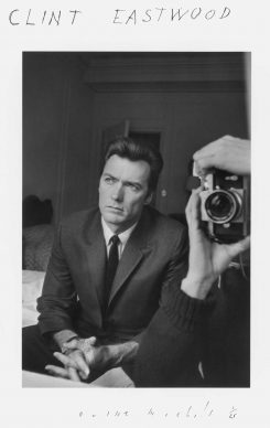 Clint Eastwood, s. f., Courtesy DC Moore Gallery, New York © Duane Michals
