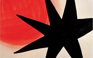 Alexander Calder, Soleil et étoile noire, 1967, gouache su carta, Palazzo Collicola Arti Visive - Museo Carandente Spoleto. Copyright Fototeca Servizio Musei, archivi e biblioteche della Regione Umbria