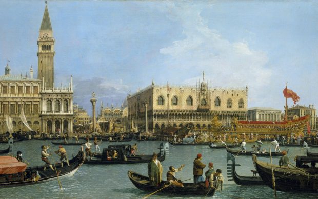 Canaletto, The Bacino di San Marco on Ascension Day c.1733–4 | Royal Collection Trust: © Her Majesty Queen Elizabeth II 2018